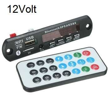 mp3 player 12v + bluetooth