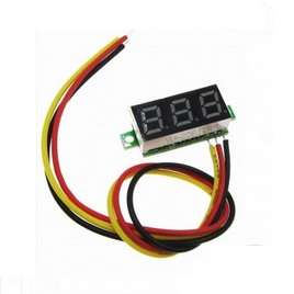 ماژول ولت متر 3 دیجیت DC0-100V سایز 0.28 اینچ