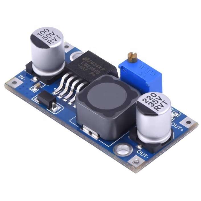ماژول مبدل DC-DC LM2596 کاهنده خروجی 1.23V-30V 3A