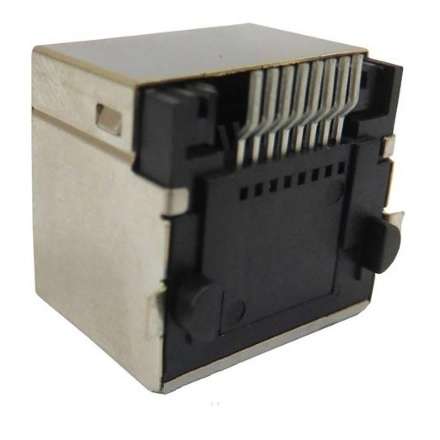 سوکت شبکه رو بردی مادگی 8P8C پایه smd