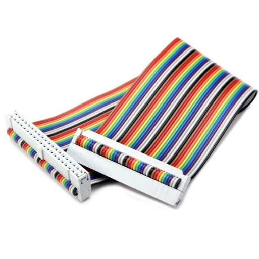کابل فلت 40 رشته مخصوص برد توسعه GPIO رسپبری پای