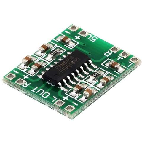 ماژول امپلی فایر 2x3W کلاس D با تراشه PAM8403