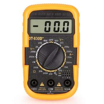 اهمتر دیجیتال DT830 - تصویر 2