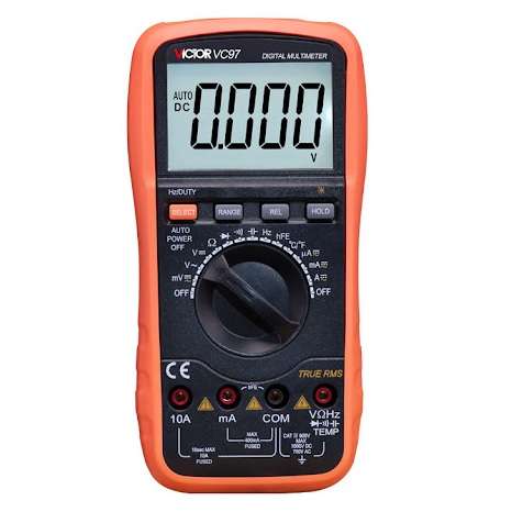 multimeter auto victor vc97