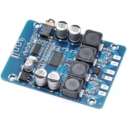 ماژول MP3 بلوتوثی دارای امپلی فایر داخلی استریو 45 وات