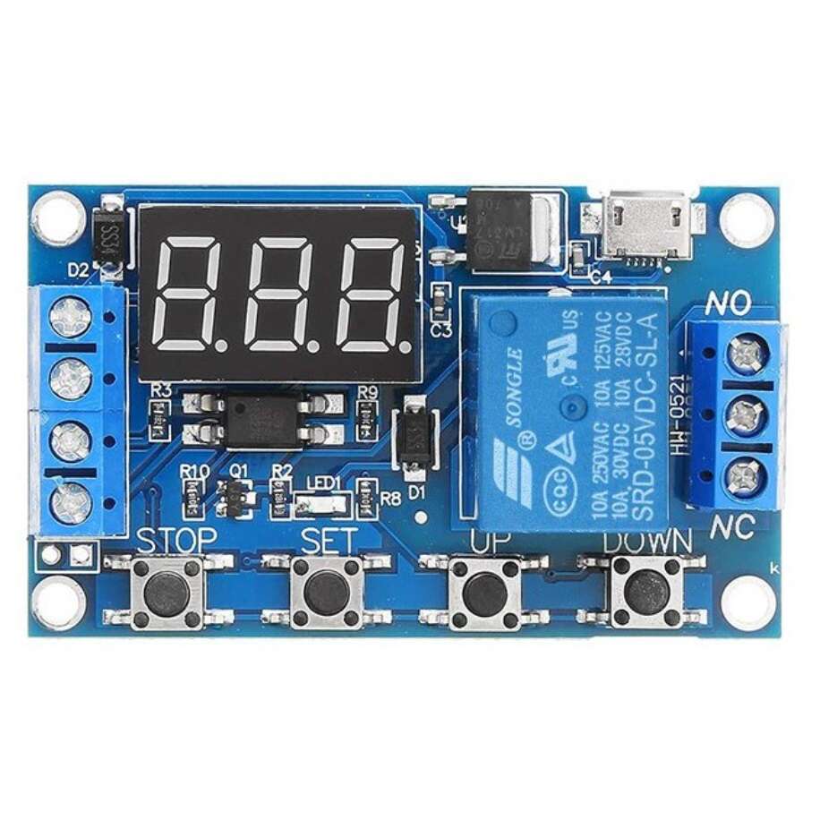 ماژول تایمر timer دیجیتال با رله JZ801 - تصویر 7