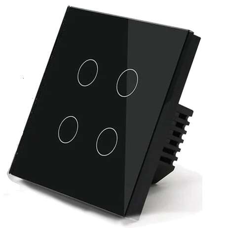 سوییچ هوشمند دیواری 4 کانال wifi