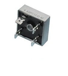 پل دیود چهار گوش فلزی KBPC2506 25A 600V